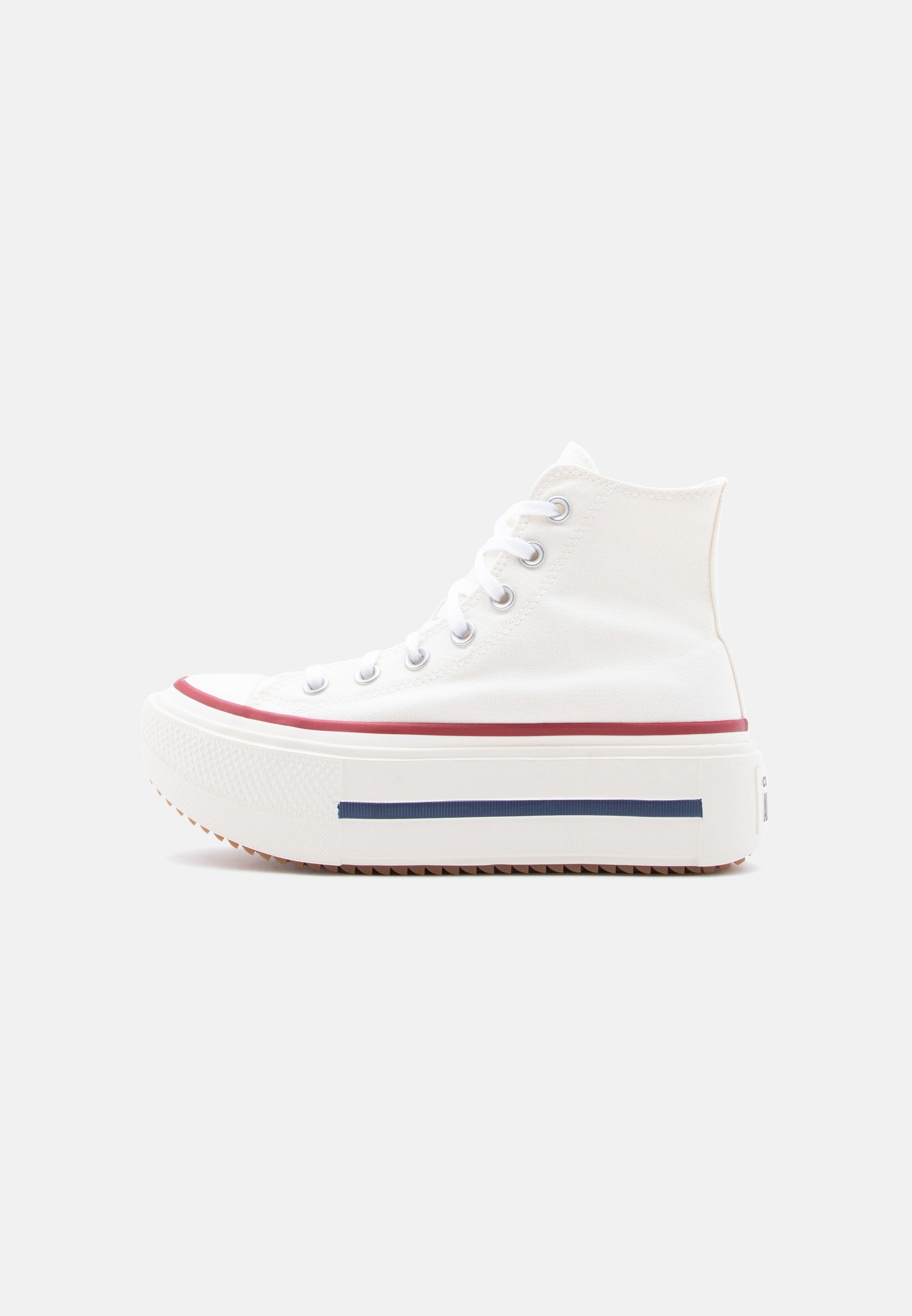CHUCK TAYLOR ALL STAR LIFT DOUBLE STACK - High-top trainers - egret/garnet