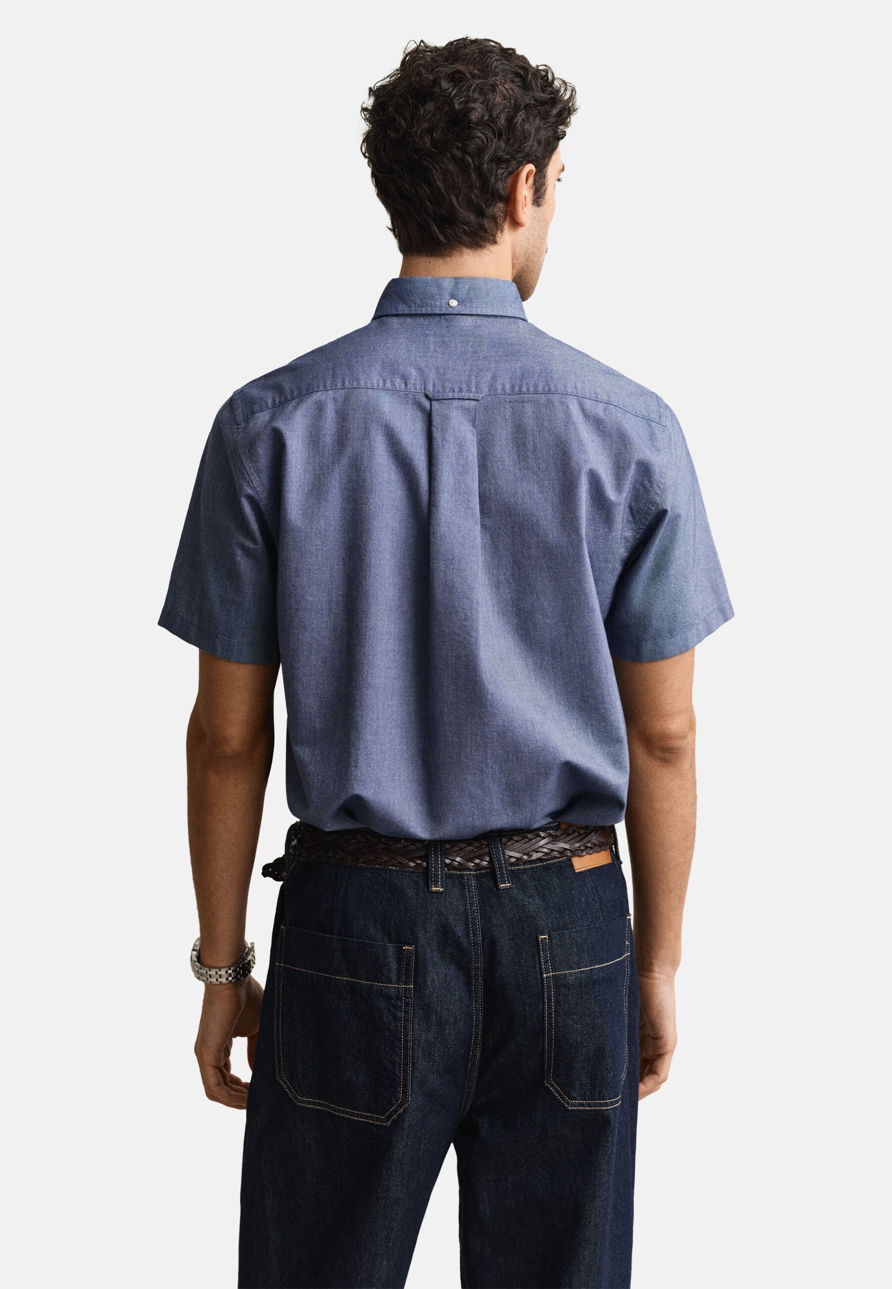 REG CLASSIC OXFORD - Shirt - persian blue