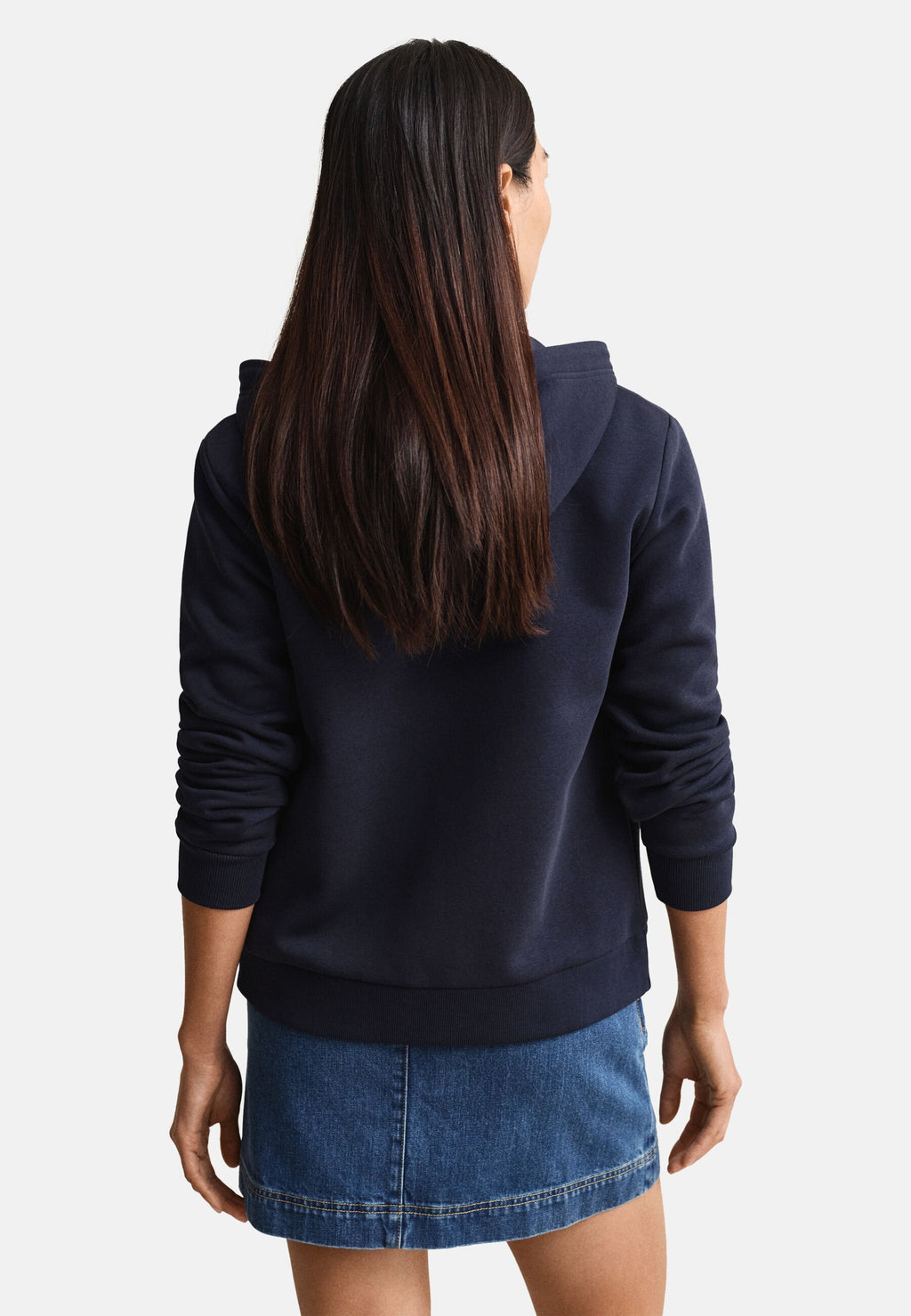 Zip-up sweatshirt - evening blue