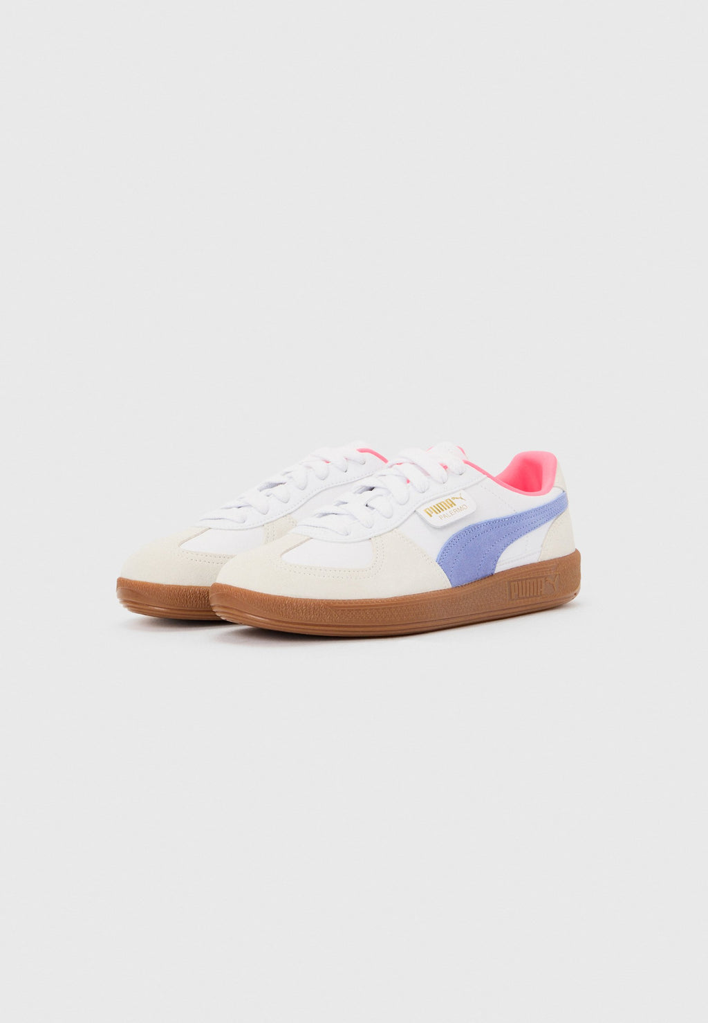 PALERMO UNISEX - Trainers - white/intense lavender/gum