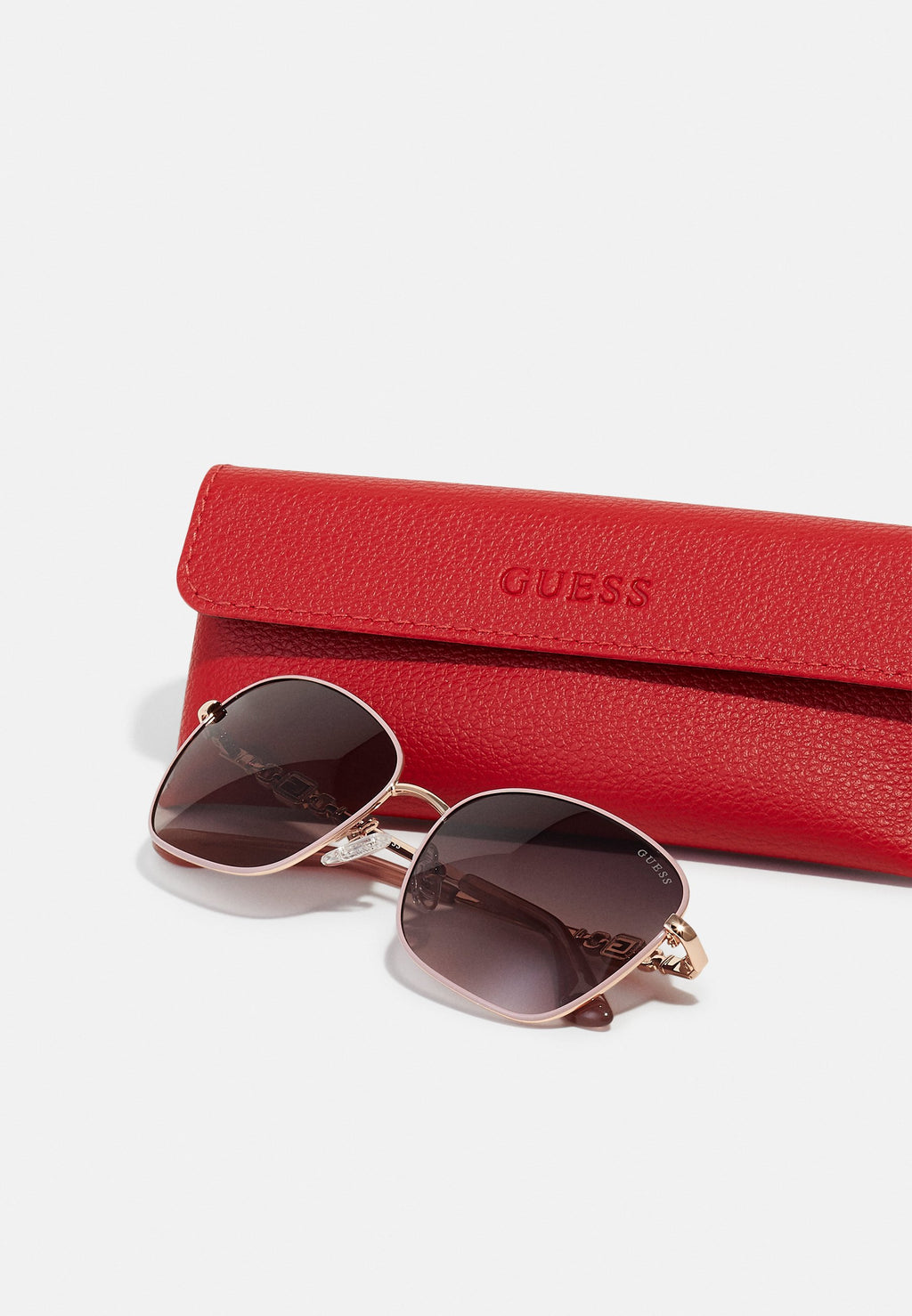 Sunglasses - pink/gradient brown
