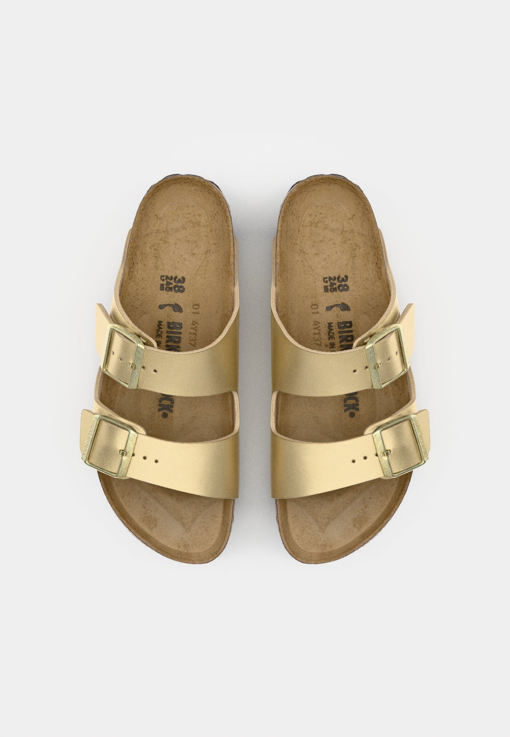ARIZONA BF GOLDS - NARROW - Sandals - gold