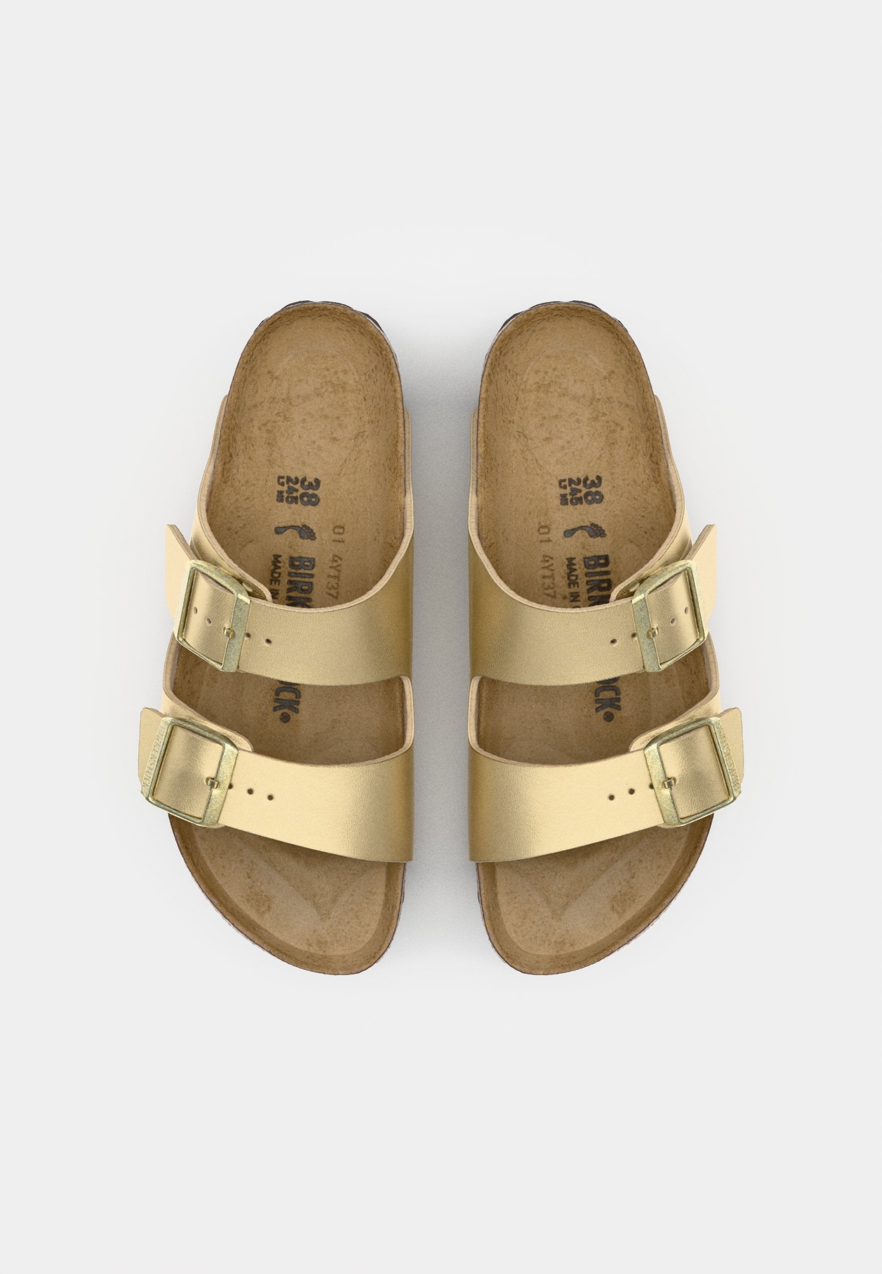 ARIZONA BF GOLDS - NARROW - Sandals - gold