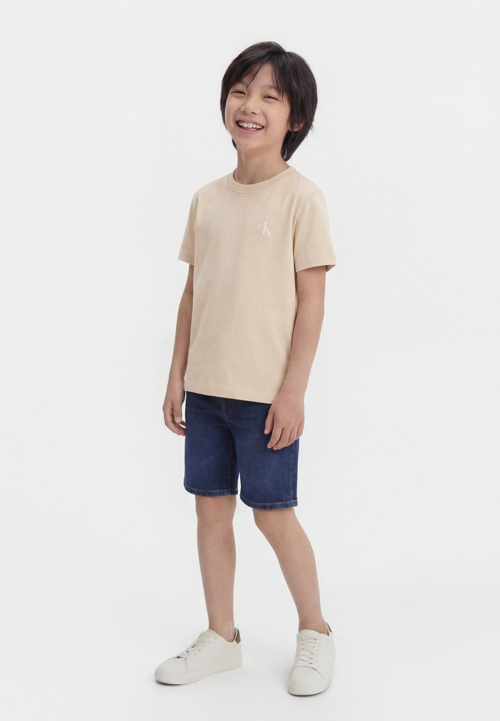 MONOGRAM UNISEX 2 PACK - Basic T-shirt - oatmeal