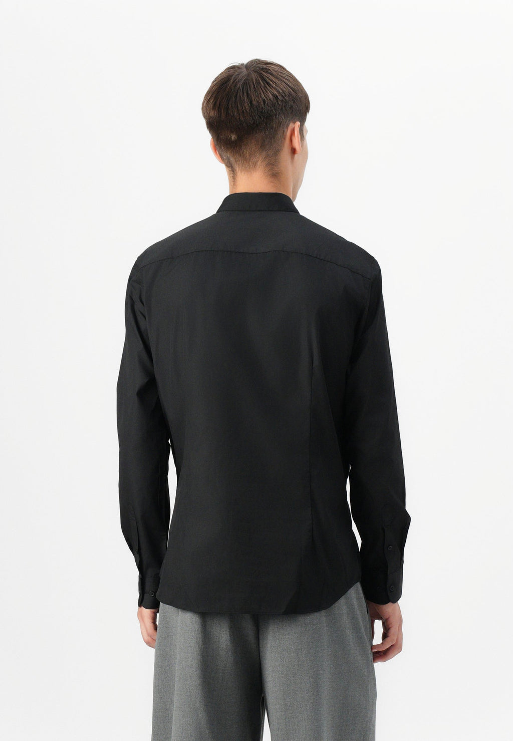 Slim Fit - Shirt - black