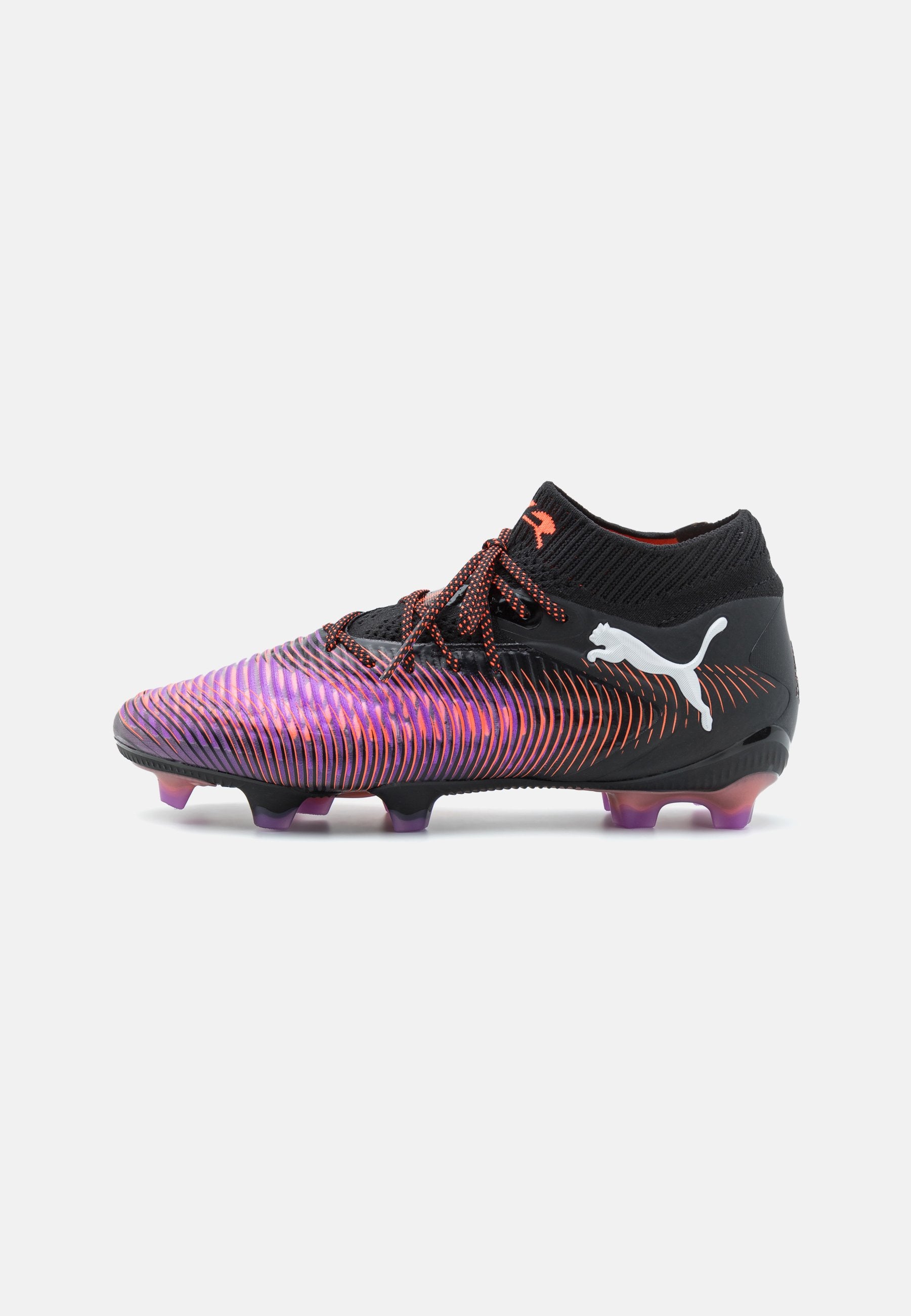 FUTURE 8 ULTIMATE - Firm-ground football boots - black/white/glowing red