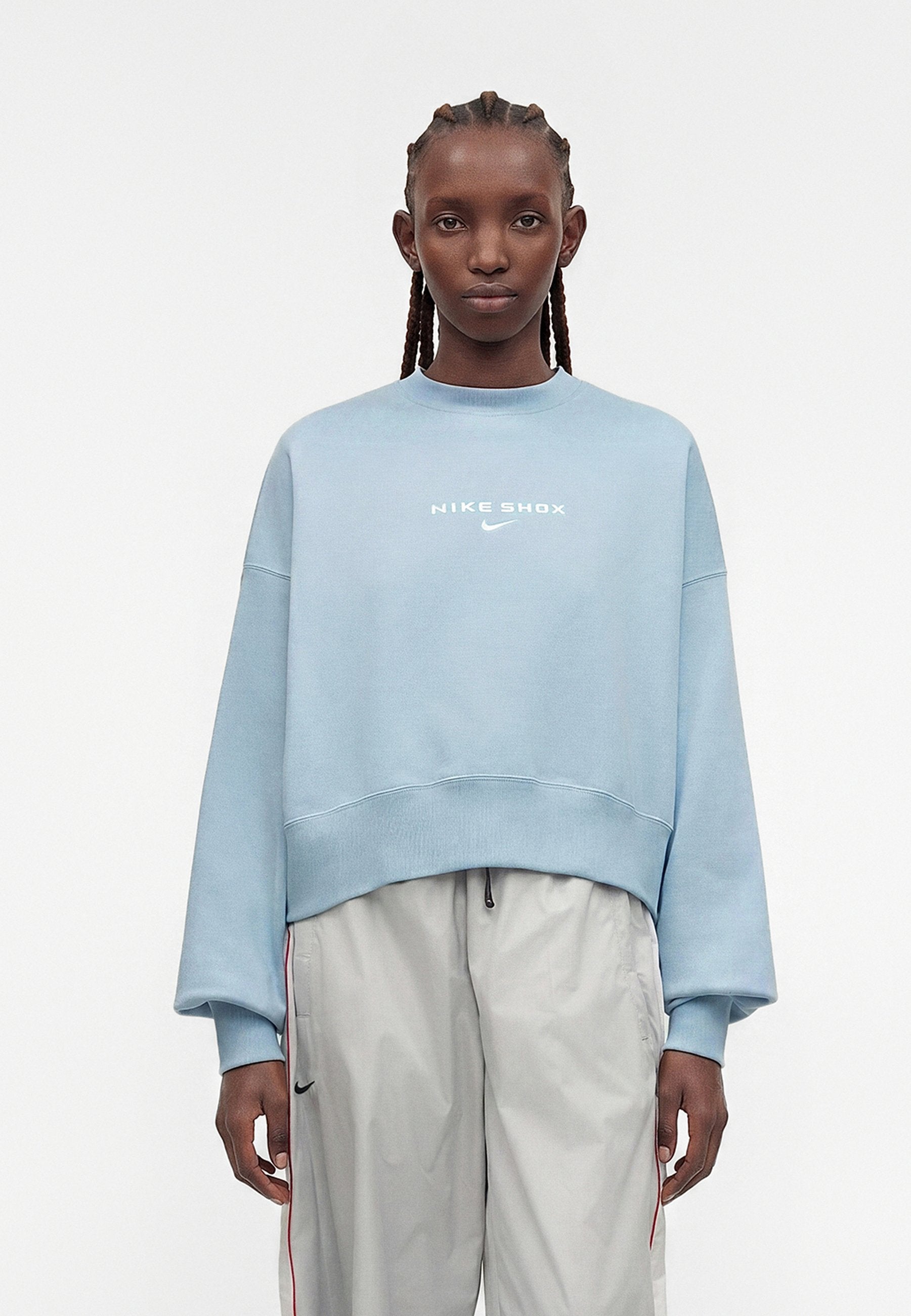 SHOX CREW - Sweatshirt - armory blue