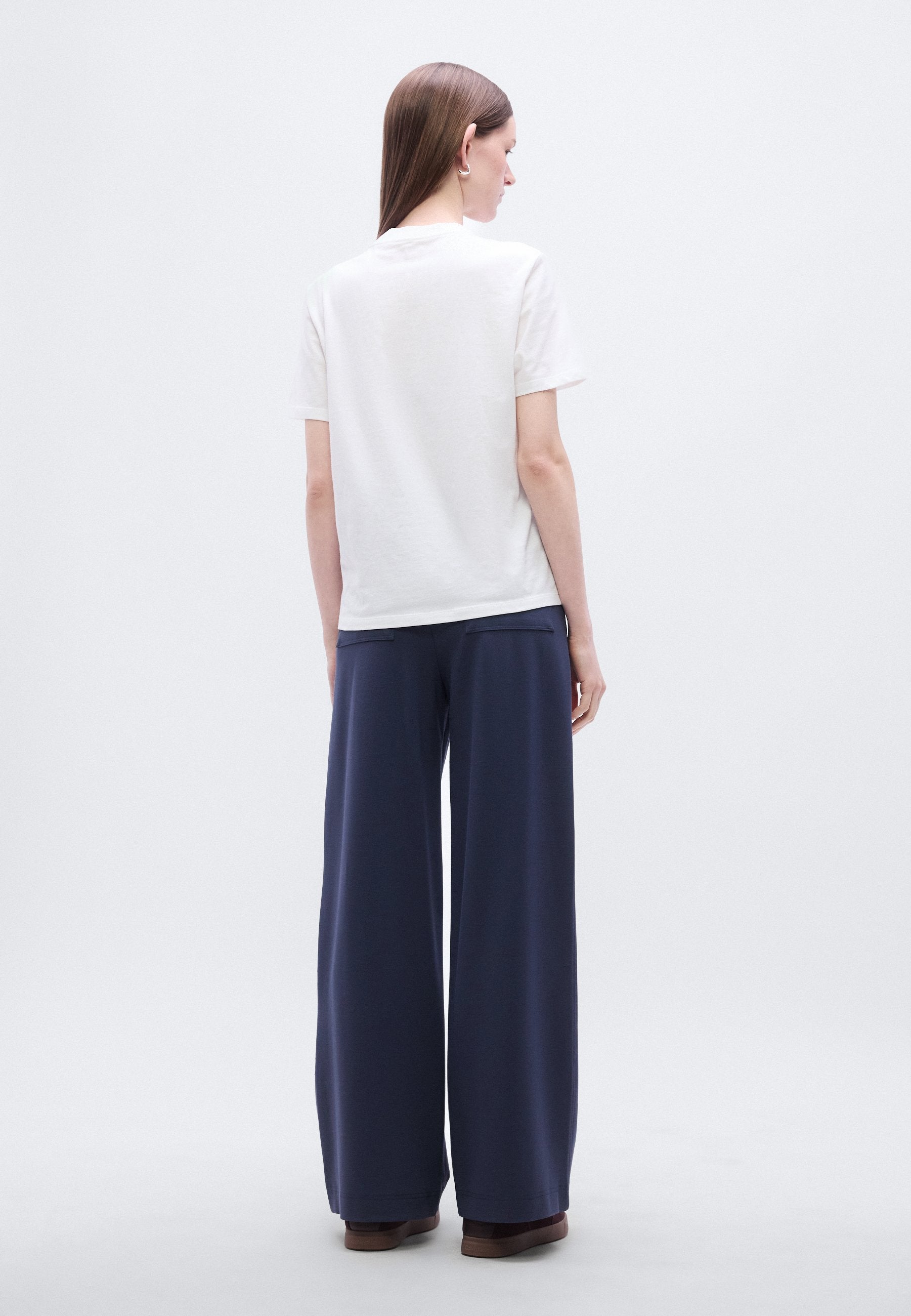 MONOLOGO TEE - Print T-shirt - bright white