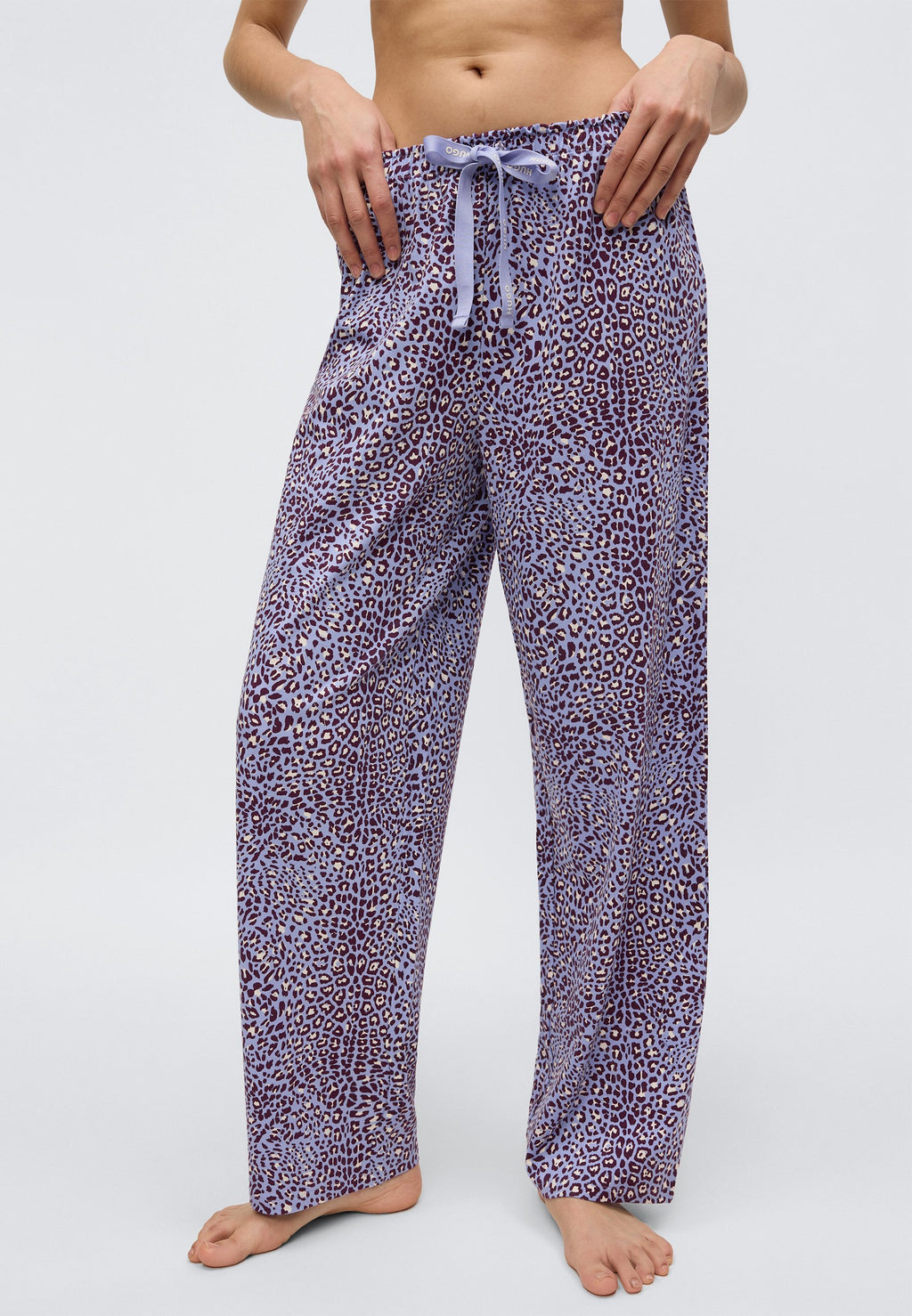 CASUAL PANTS - Pyjama bottoms - open purple