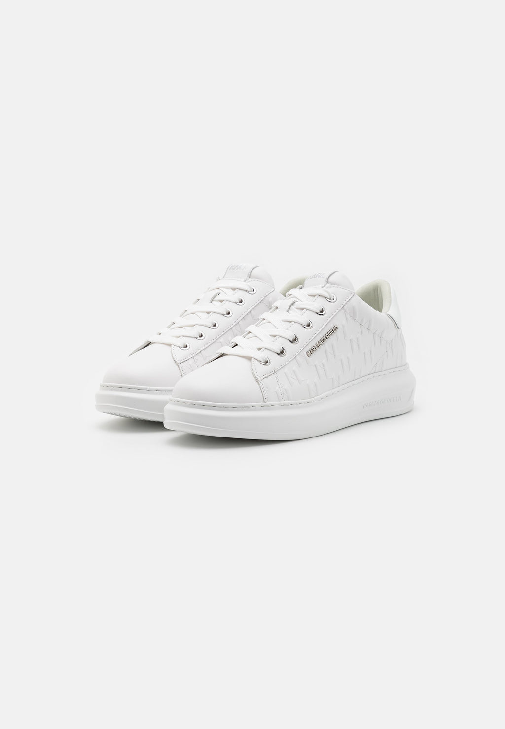 KAPRI MENS MONOGRAM EMBOSS  - Trainers - white