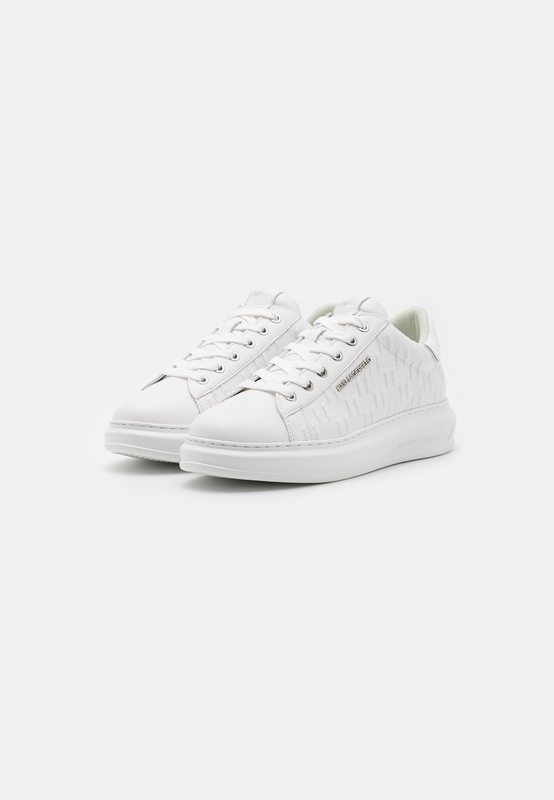 KAPRI MENS MONOGRAM EMBOSS  - Trainers - white
