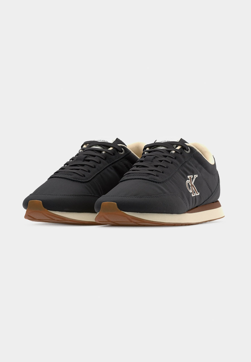RETRO RUNNER - Trainers - black/light cashew