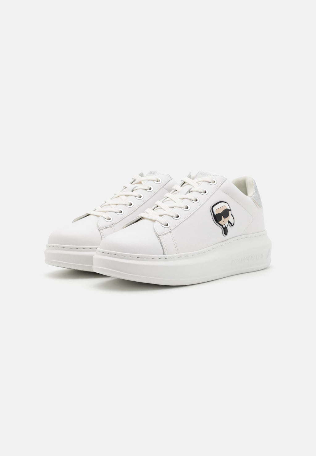 IKON KAPRI - Baskets - blanc/argent