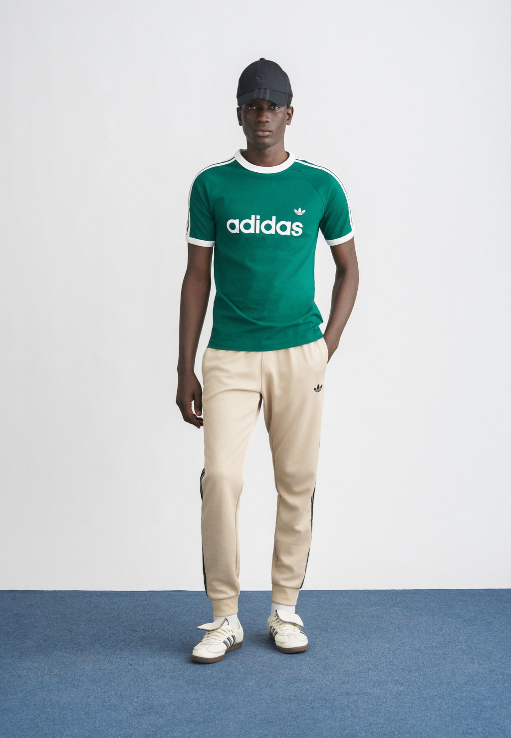 RINGER - Print T-shirt - collegiate green