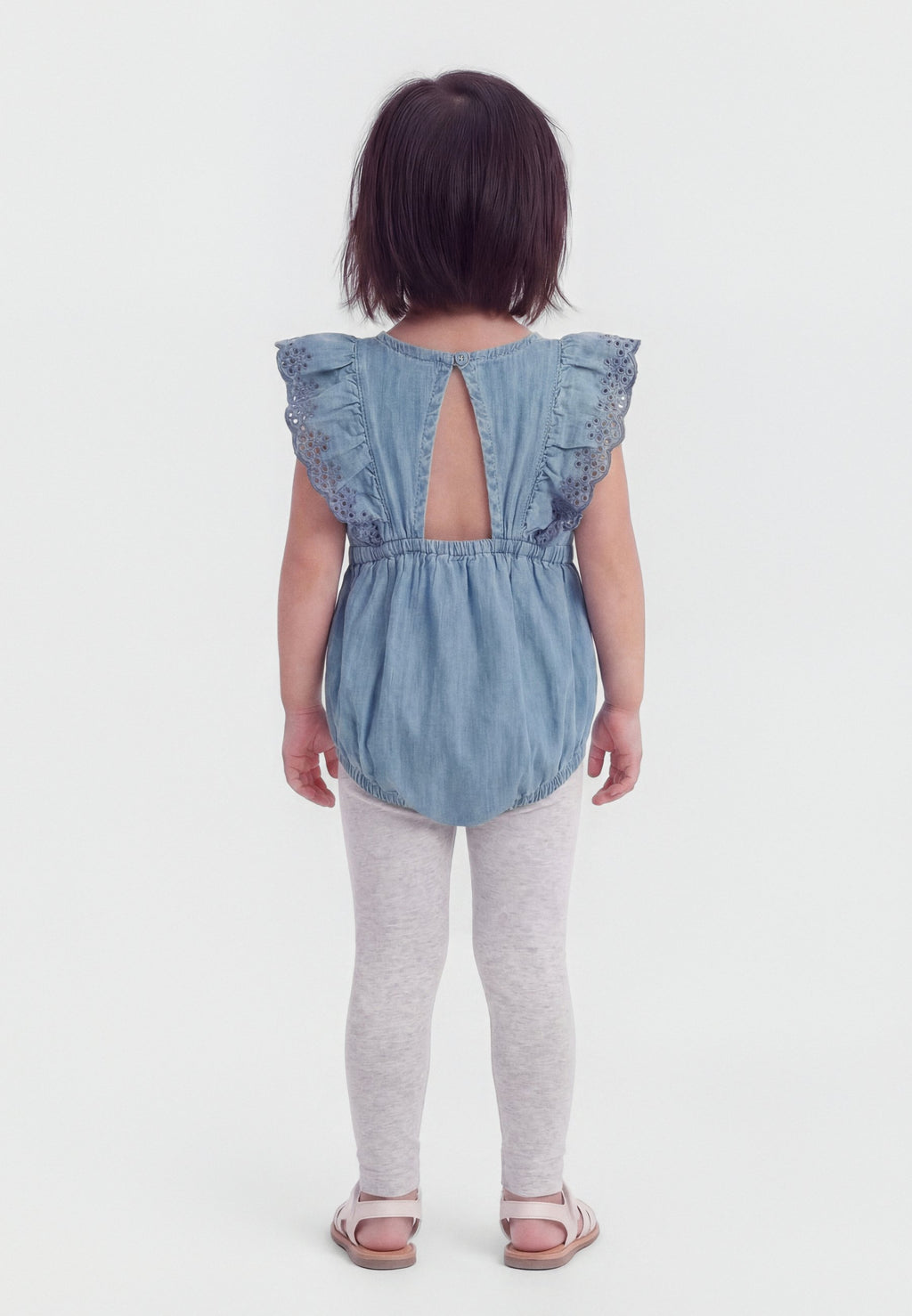 EYELET BUBBLE - Body - blue
