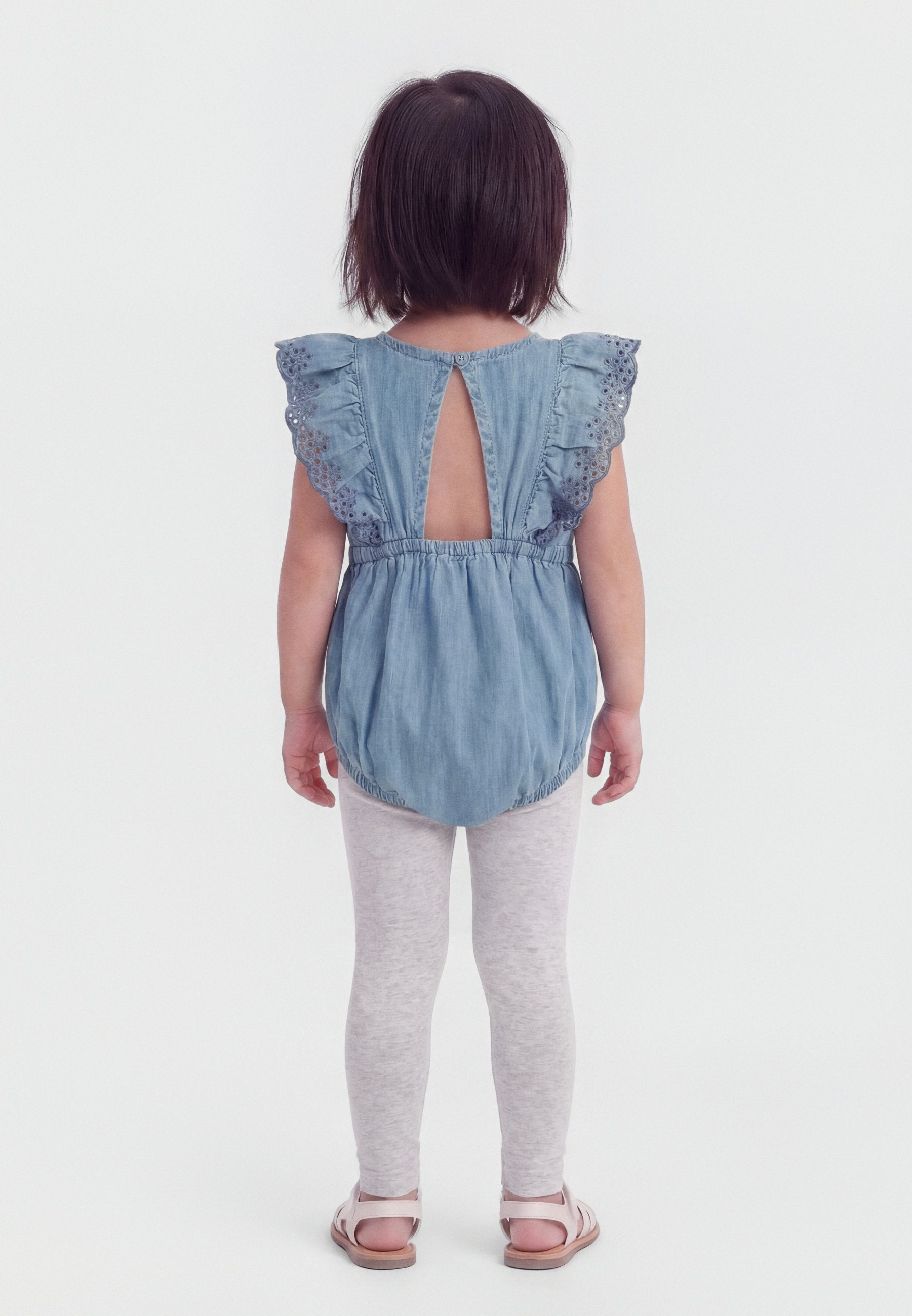 EYELET BUBBLE - Body - blue