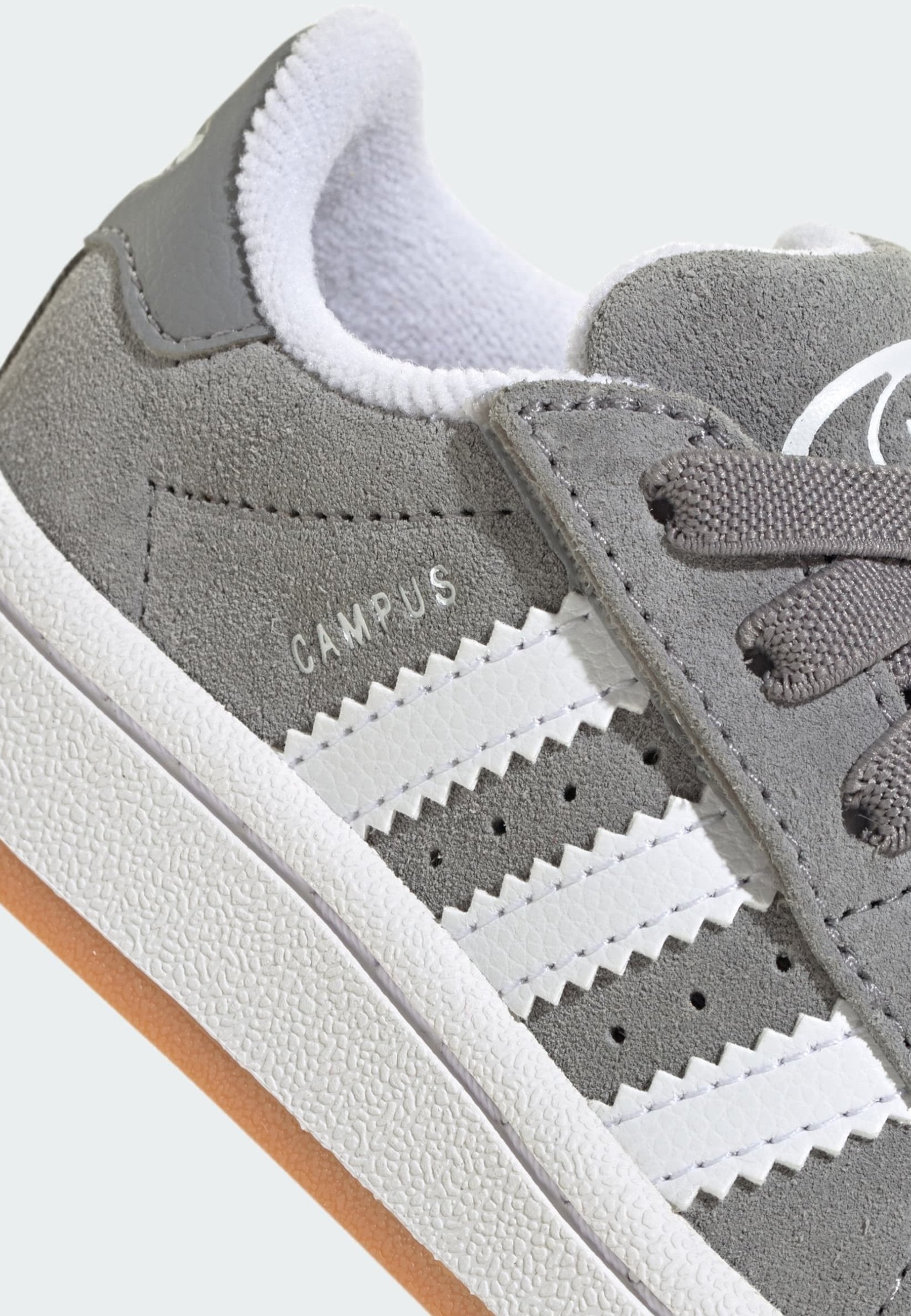 CAMPUS 00S UNISEX - Baby shoes - grey three   cloud white   gum