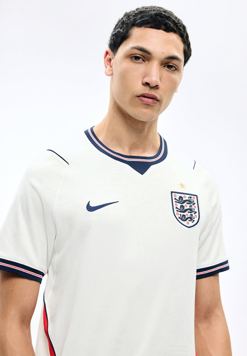 ENGLAND 2026/27 STADIUM HOME - Sports T-shirt - white/speed red/obsidian