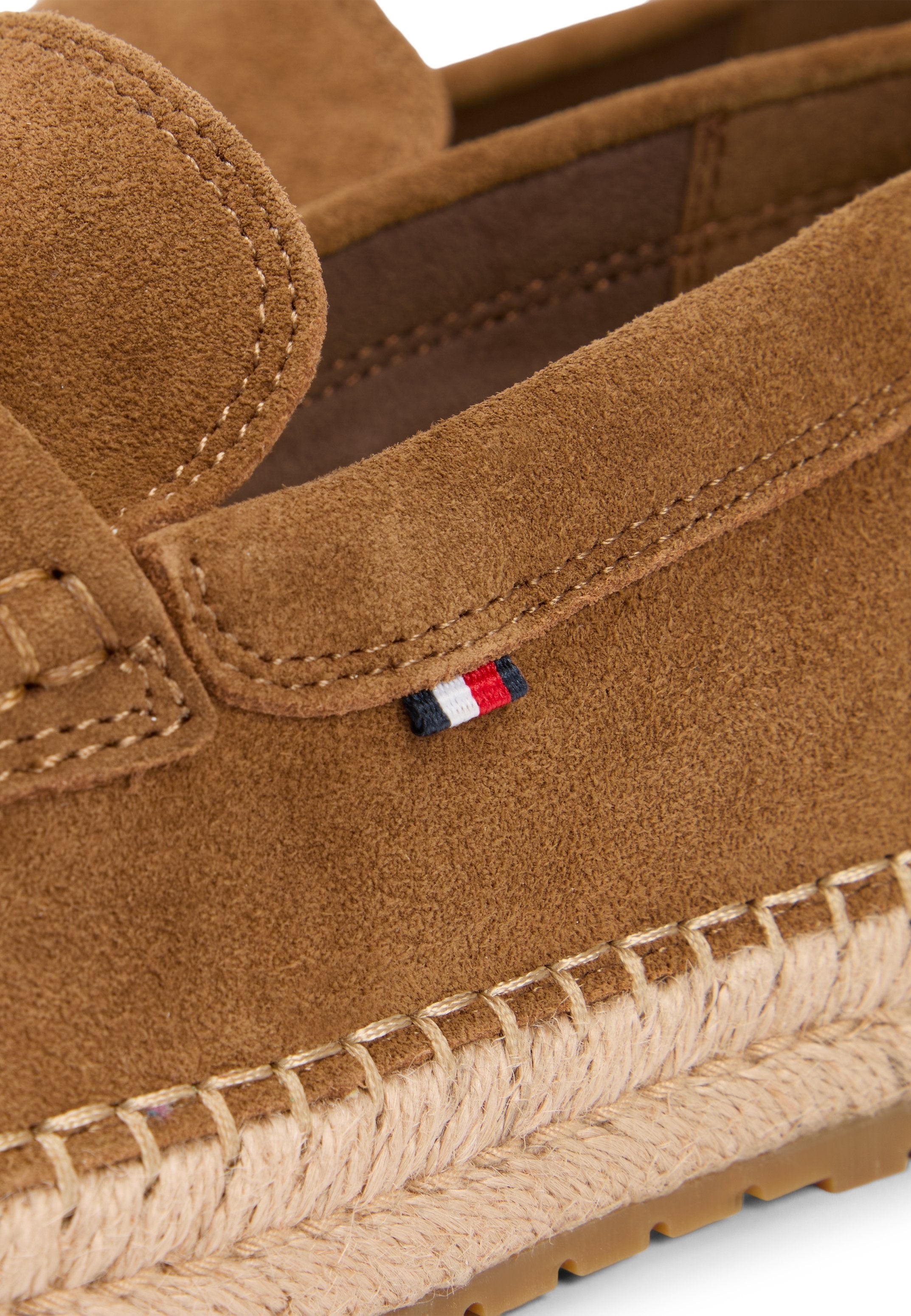 SUEDE FLEXIBLE SOLE ESPADRILLES - Espadrilles - coconut grove