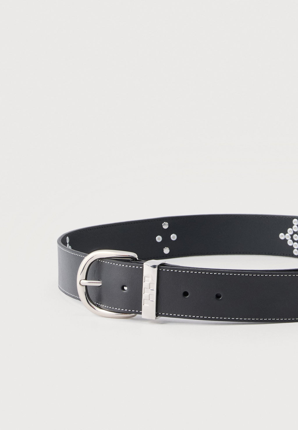 STUDDED UNISEX - Belt - black