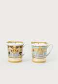 2 MUGS W. HANDLE SET - Saucer - prestige gala