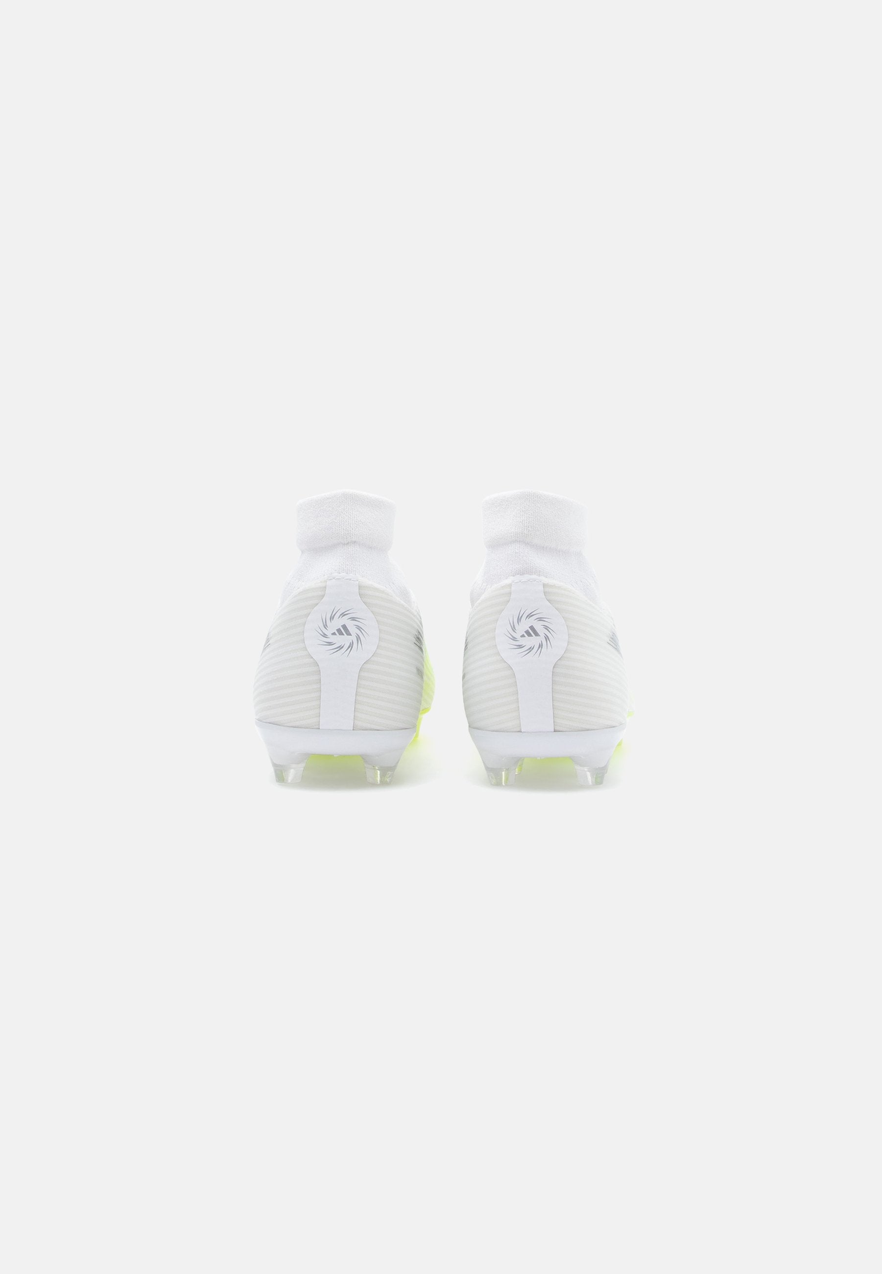 F50 SPARKFUSION LEAGUE MID CUT - Football boots artificial grass - footwear white/iron metallic/hi res yellow