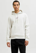 Logo - Hoodie - white melange