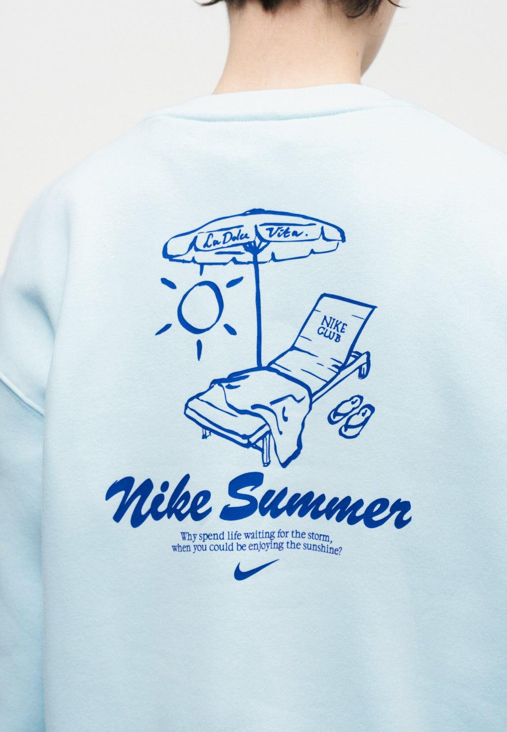 CREW - Sweatshirt - glacier blue