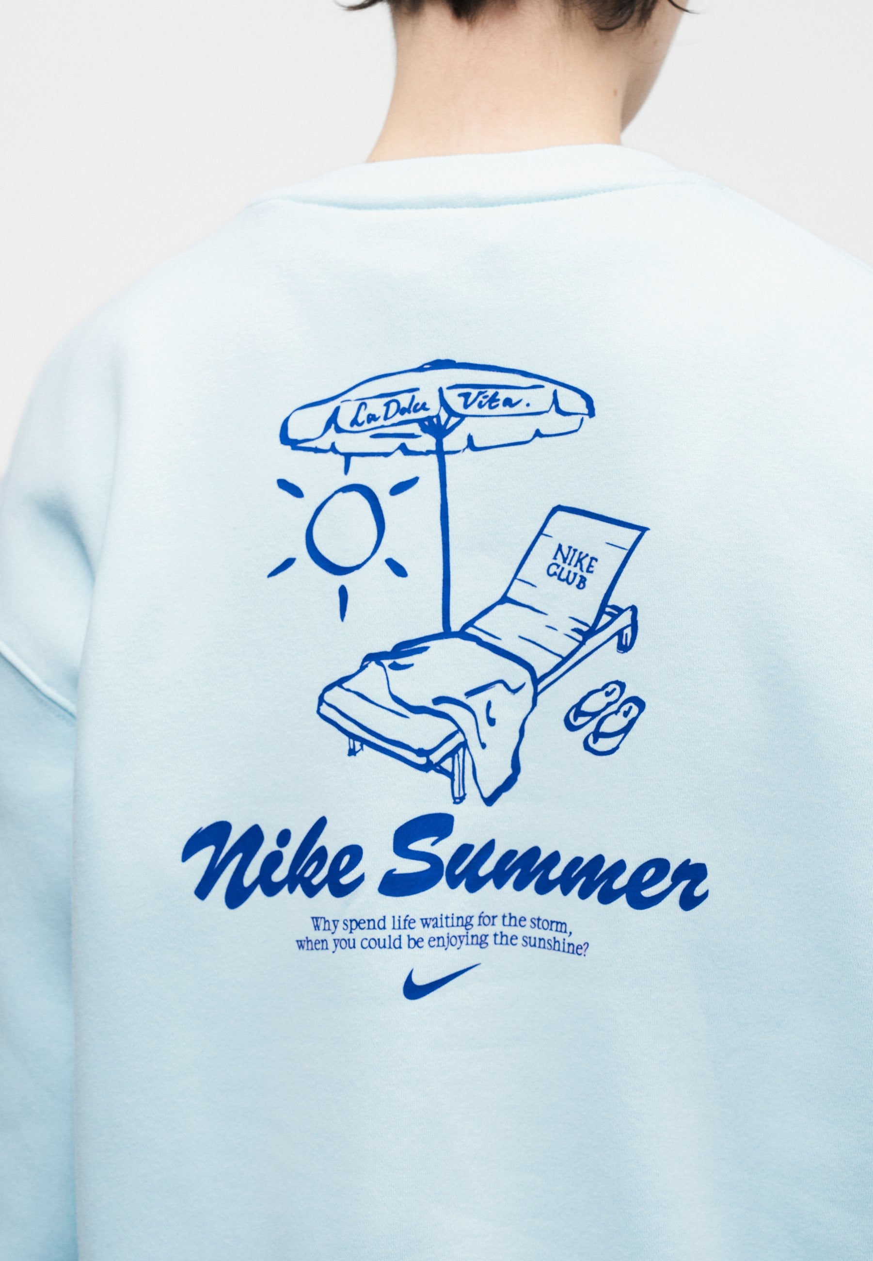 CREW - Sweatshirt - glacier blue