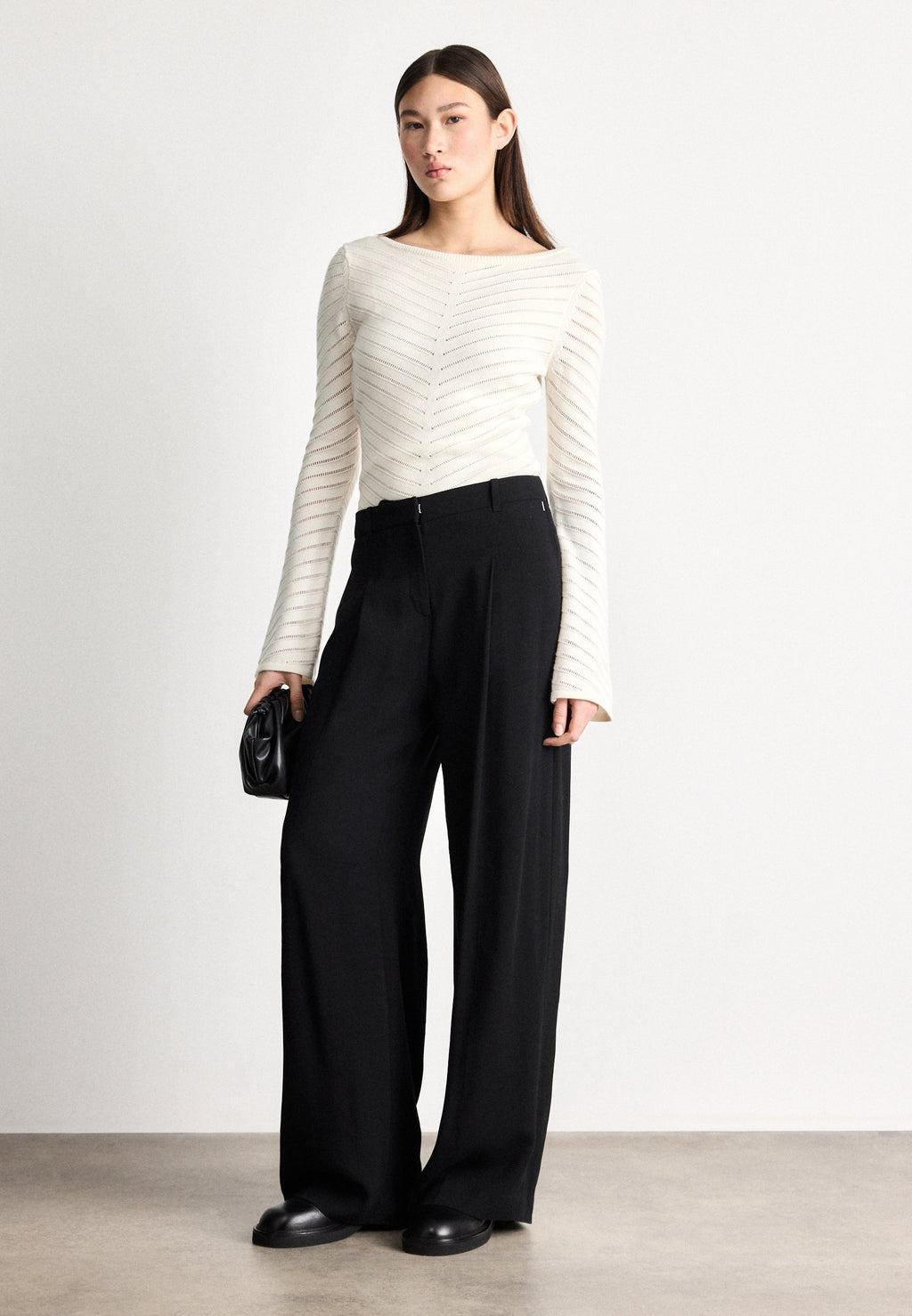 FALONINA - Jumper - open white
