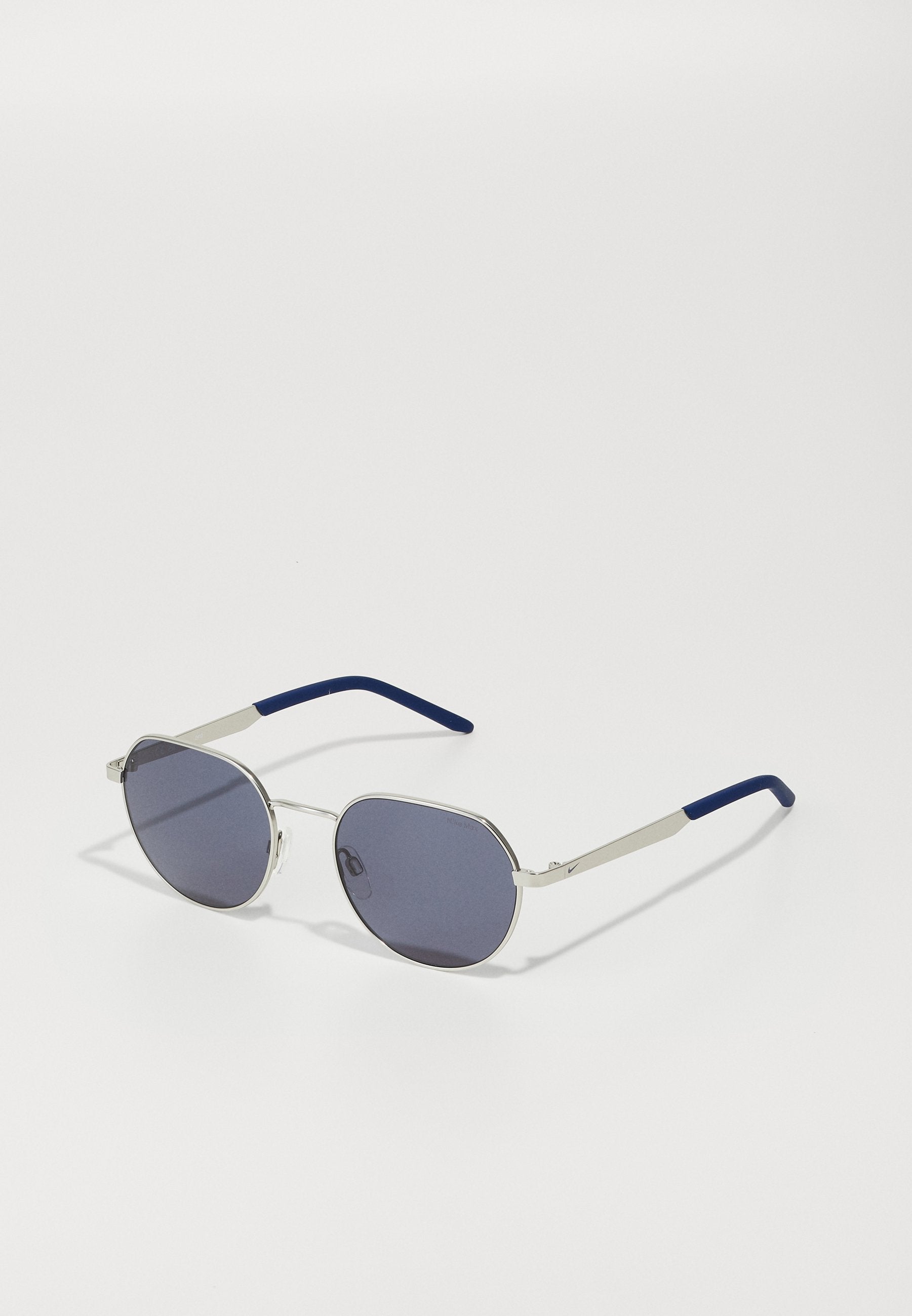 TRAVELER TREND UNISEX - Sunglasses - satin silver-coloured/blue