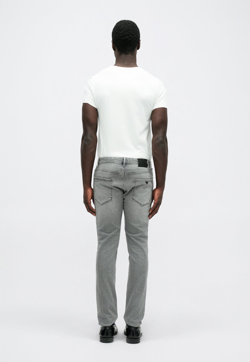 POCKETS PANT - Slim fit jeans - light grey denim