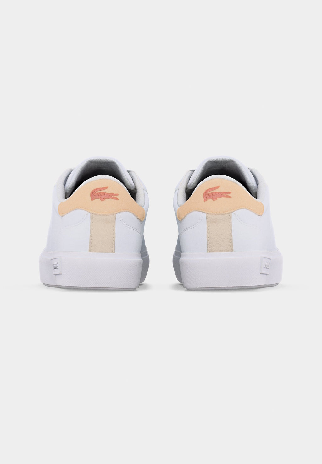 JUNIOR POWERCOURT BLUSH LACES - Trainers - white/light pink
