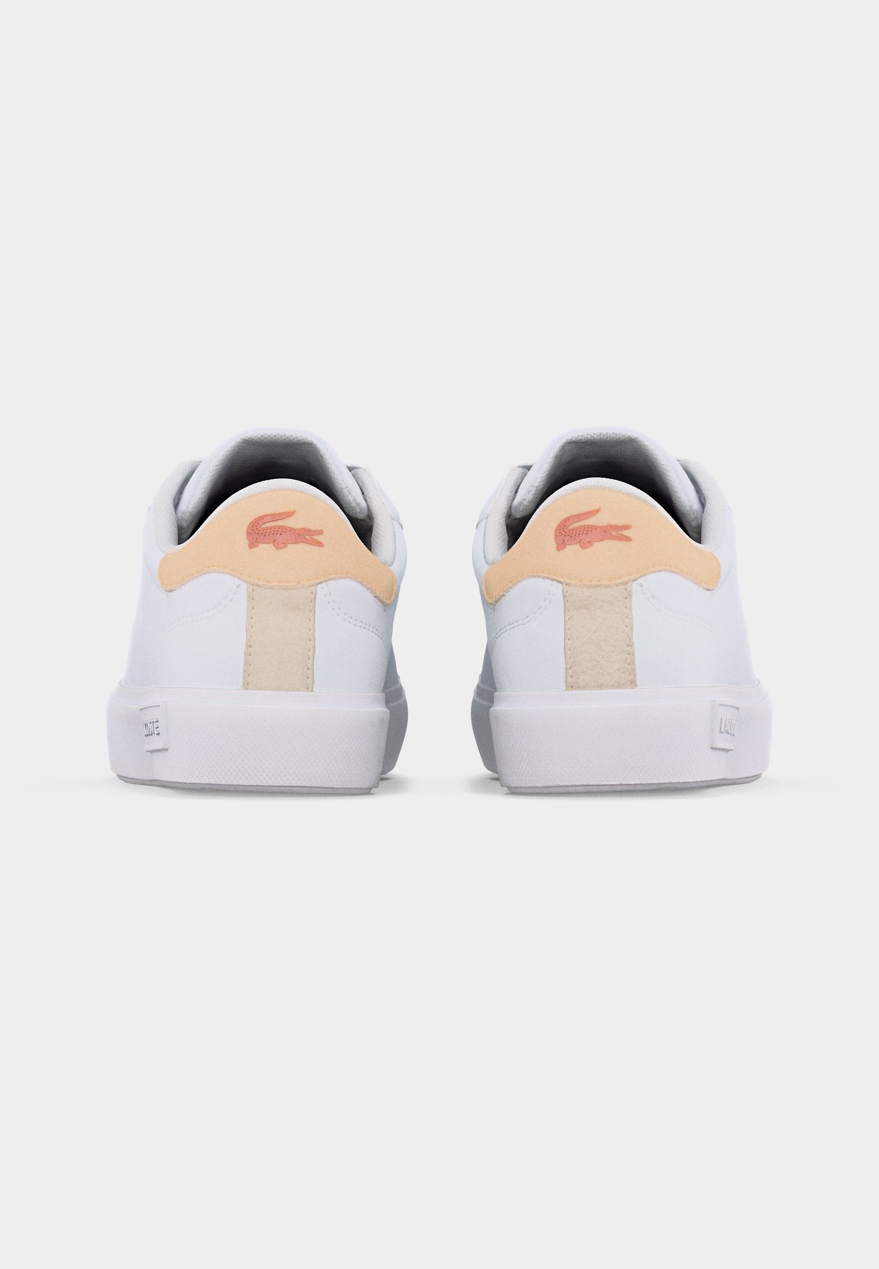 JUNIOR POWERCOURT BLUSH LACES - Trainers - white/light pink