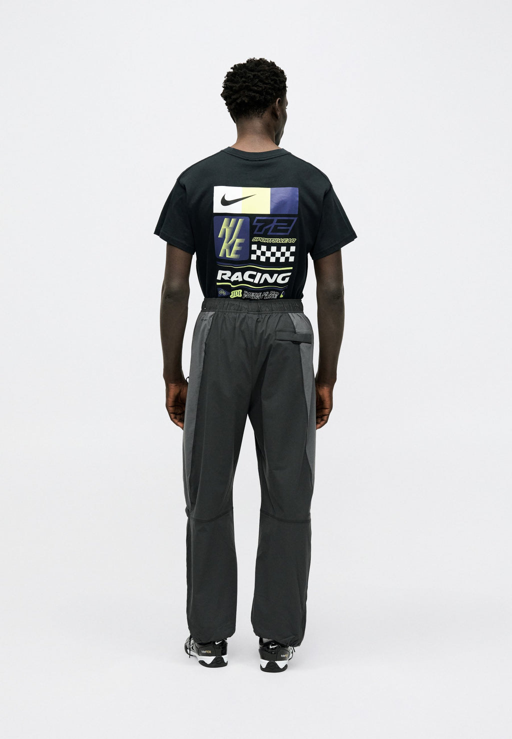 Tracksuit bottoms - anthracite/iron grey/black