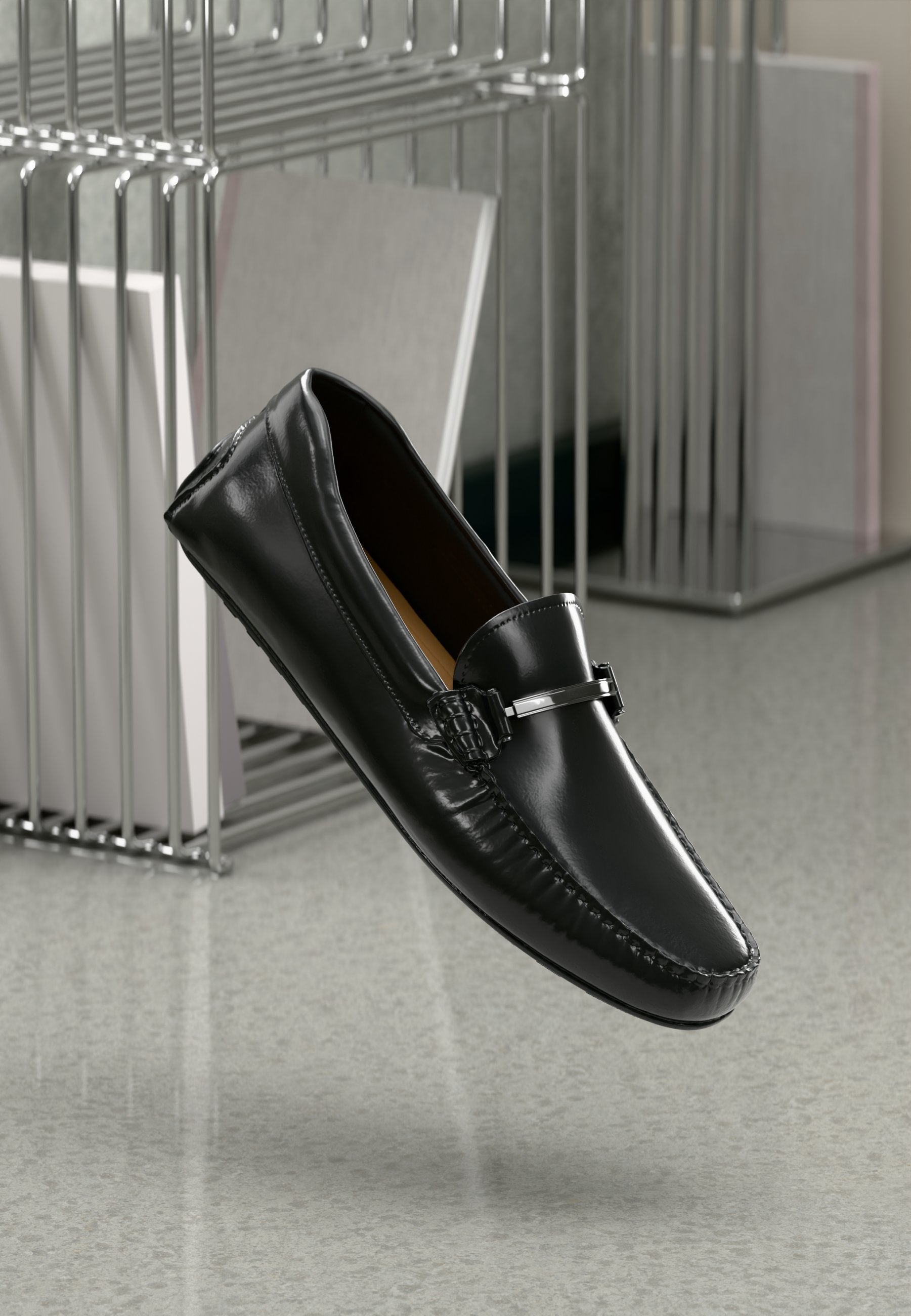 NOEL - Moccasins - black