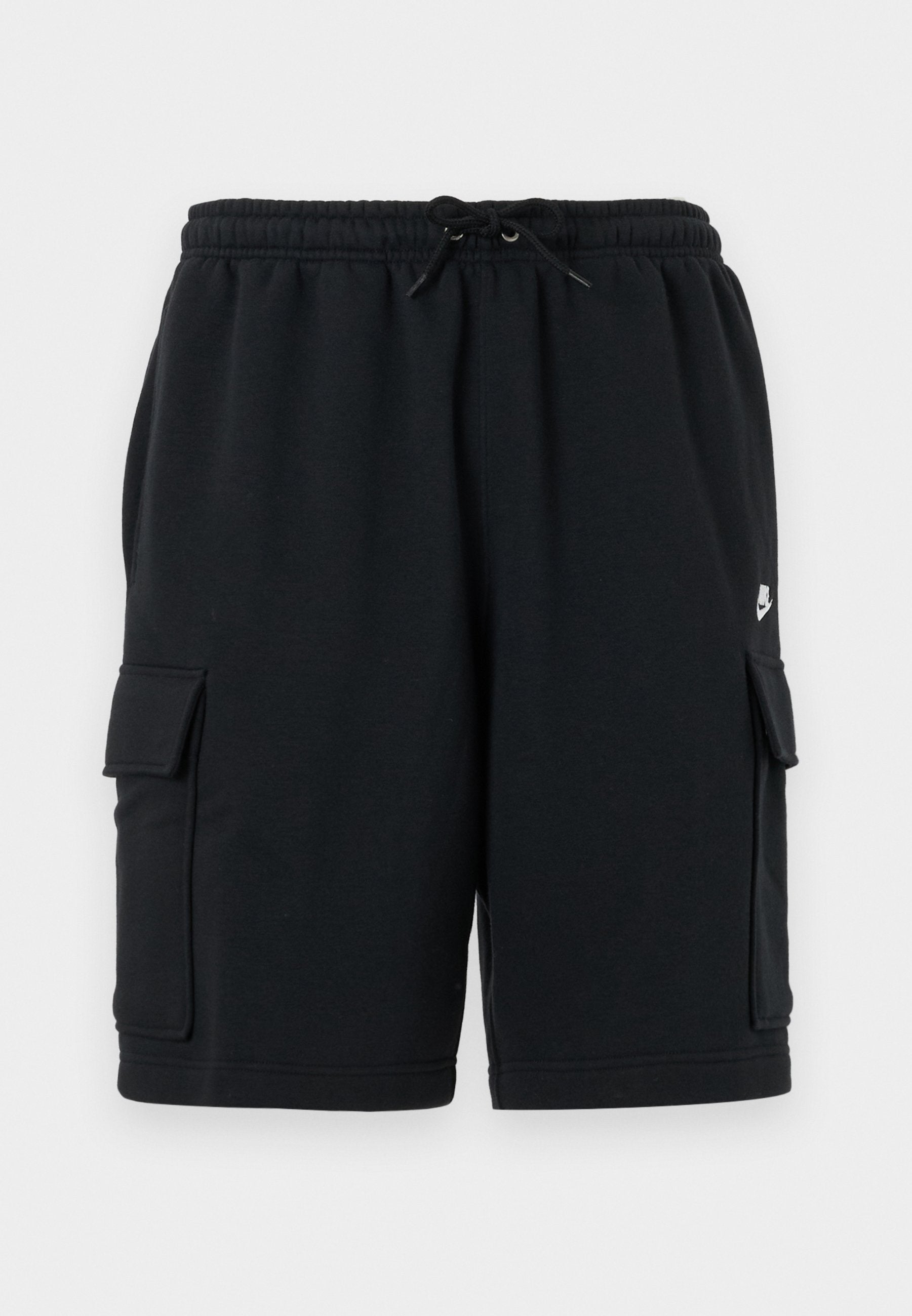 CLUB CARGO - Tracksuit bottoms - black black white