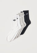 TR CREW S 6PACK UNISEX - Socks - black/white/medium grey