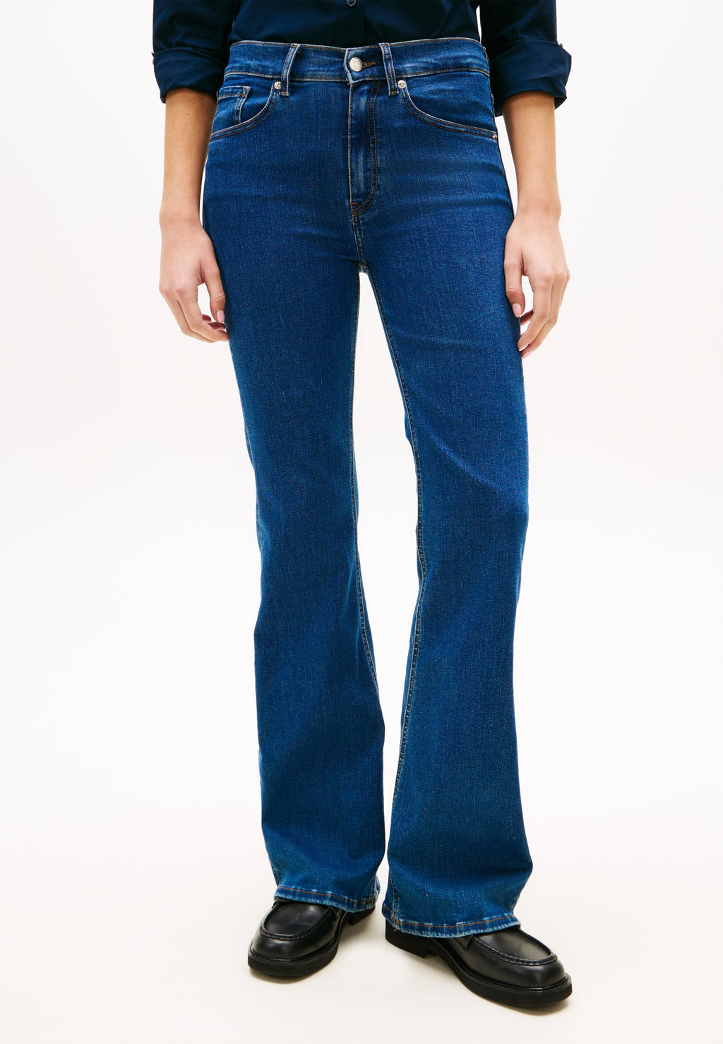 MID RISE FLARED LEG JEANS - Bootcut jeans - emi