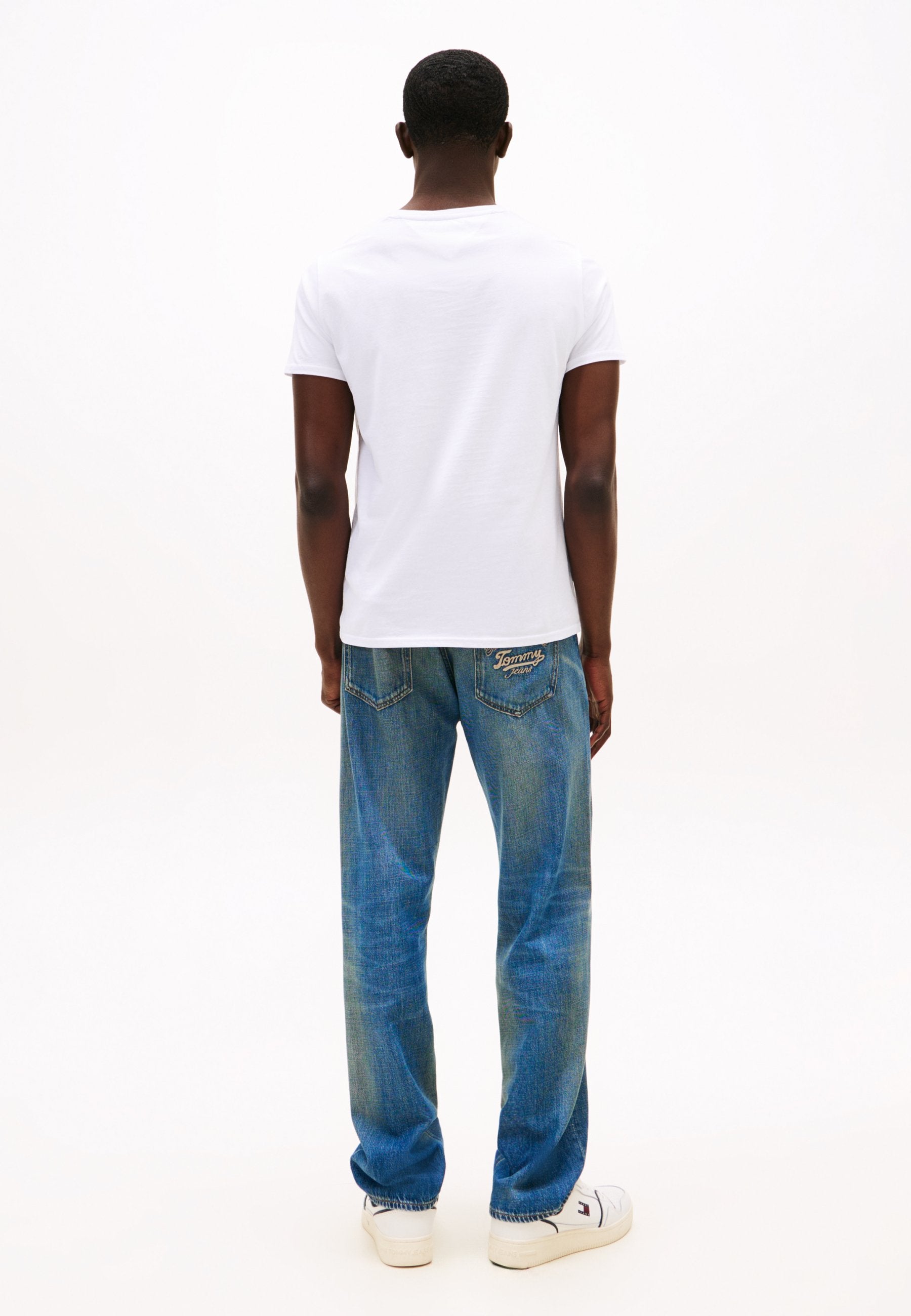 FLAG EXTRA SLIM UNISEX - Basic T-shirt - classic white