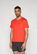 MILER - Sports T-shirt - light crimson/reflective silver-coloured
