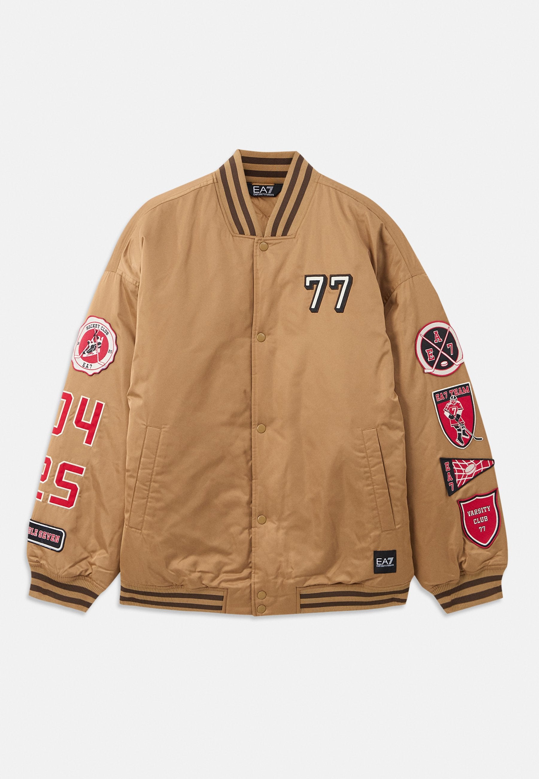 TRAIN GRAPHIC SERIES JACKET HOCKEY - Bomber Jacket - beige