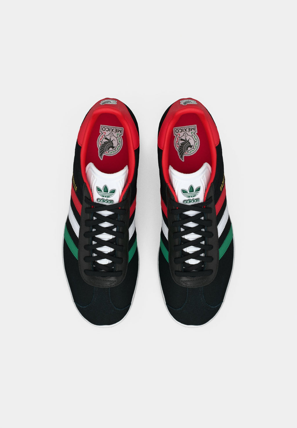 GAZELLE BOB MARLEY - Trainers - core black/footwear white/better scarlet
