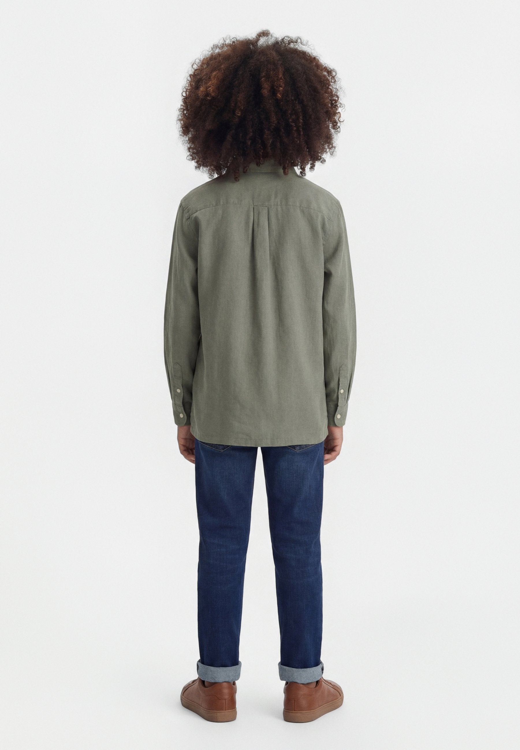 BOYS - Shirt - mesculen green