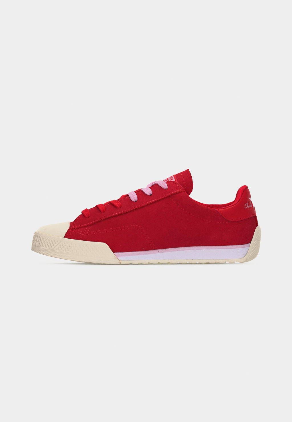 CHUCK TAYLOR UNISEX - Trainers - red/new found bloom/egret