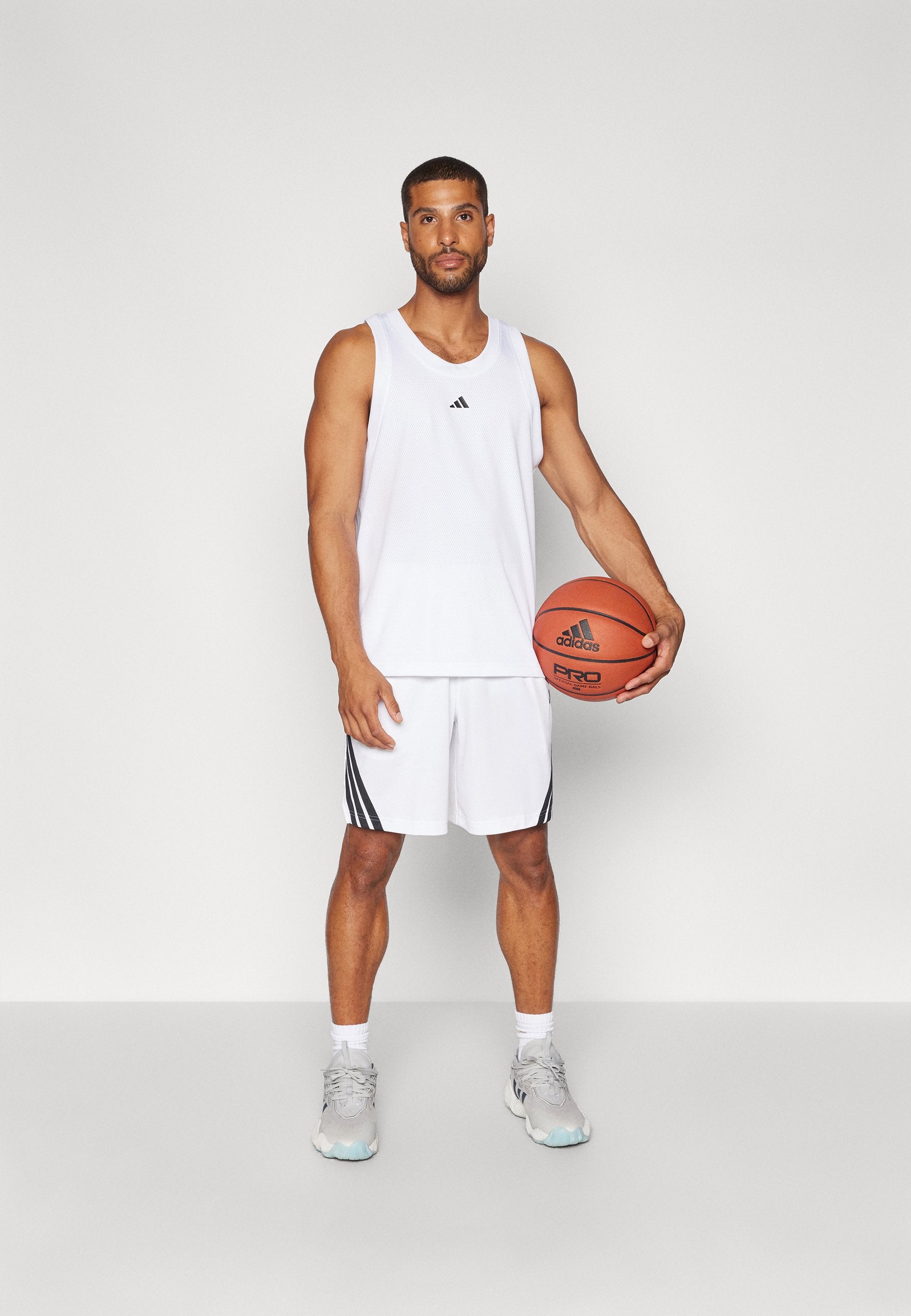 3-STRIPES   - Sports shorts - white black