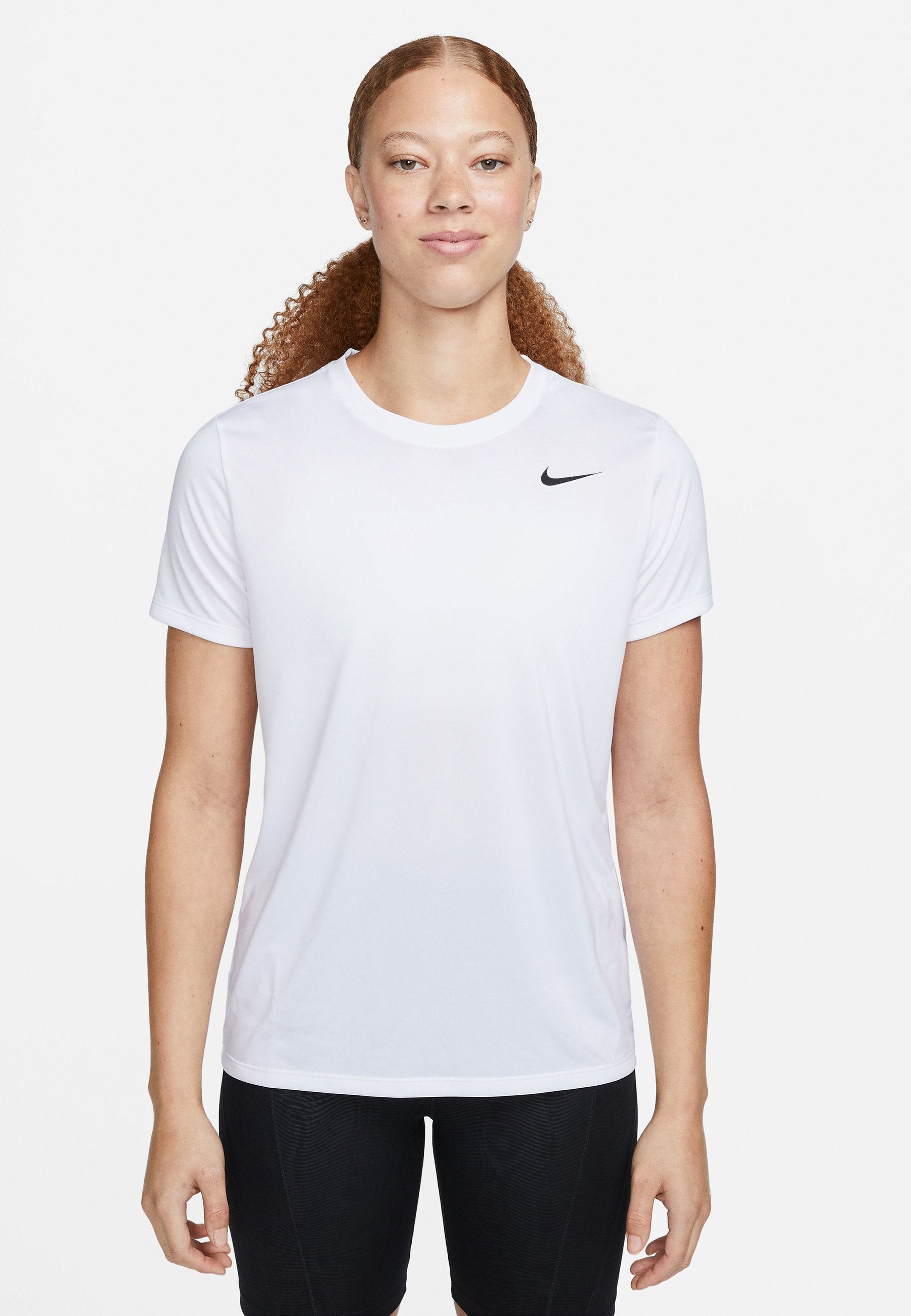 TEE - Sports T-shirt - white/black