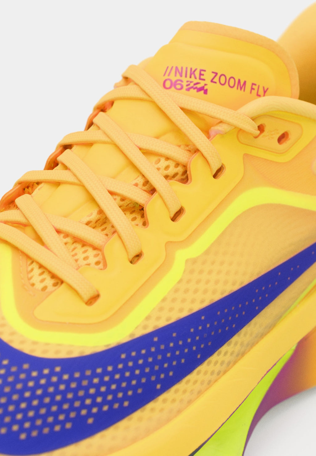 ZOOM FLY  - Road running shoes - citron pulse/indigo burst/volt ice/hyper violet/blue void/alabaster