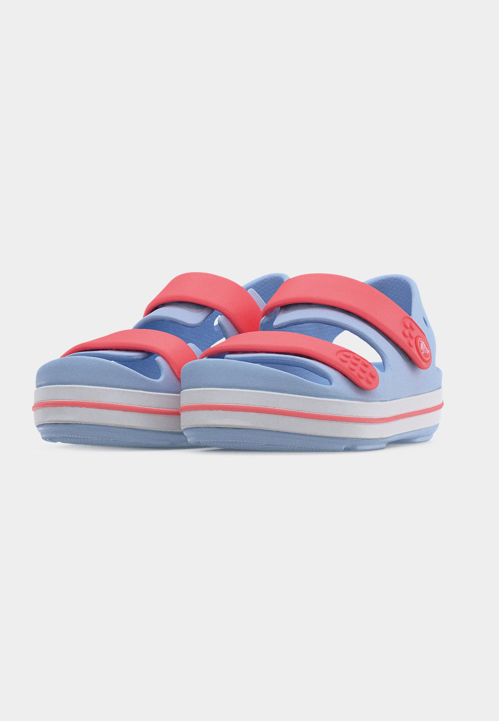 CROCBAND CRUISER - Pool slides - blue frost/guava