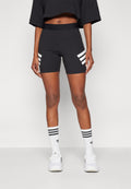 FUTURE ICONS THREE STRIPES BIKER SHORT - Leggings - black